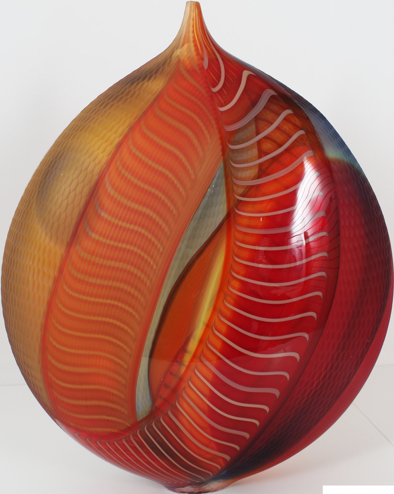 Contemporary art glass sculpture
